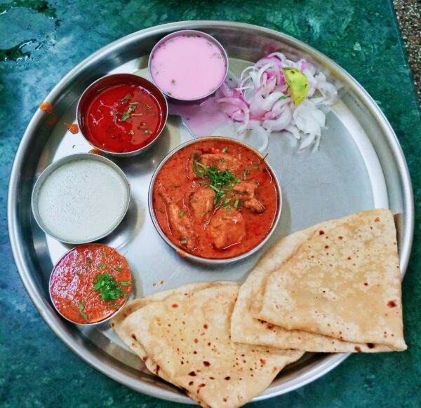 Chicken Thali